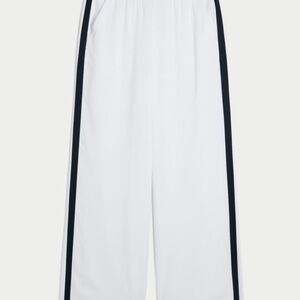Hollister Striped Baggy Pull-On Pants